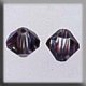 13091 Crystal Treasures-Large Rondele 6mm Crystal Cathedral (Qty. 2) MAIN